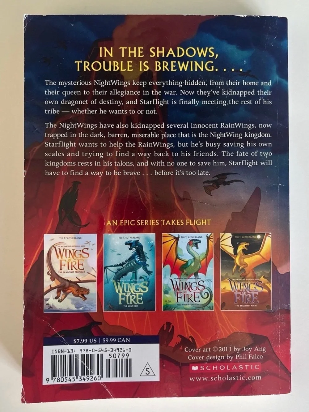 Wings of Fire Tui T. Sutherland A guide to the dragon world Lost Heir